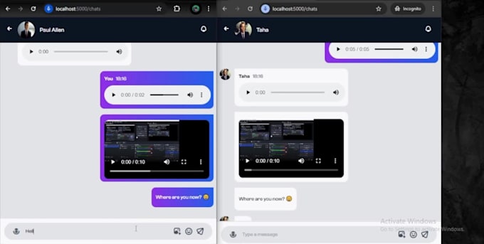 develop mern stack website and chat website