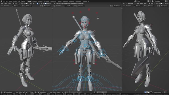 rig, convert or create port sfm model, gmod, mmd, playermodel, vrm, warudo
