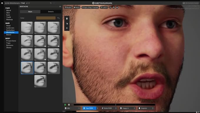 create 3d character modeling and rigging for iclone cc4 cc5 with facial rigging