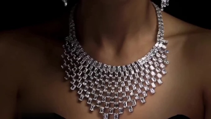 render 3dmodern cad jewelry animation,diamond ring,product video ad,3d rendering