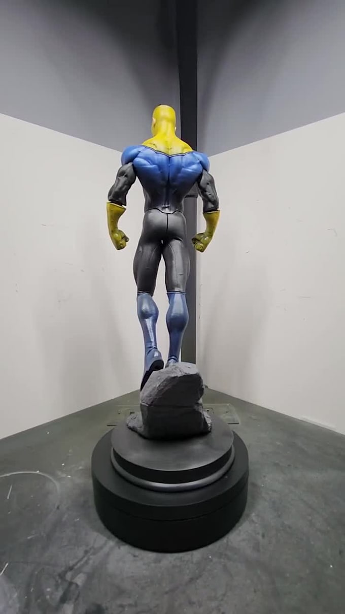 3d print and paint 3d model resin printing miniatures printing anime figure