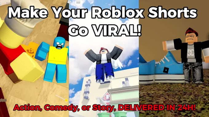 create viral 3d roblox animation shorts in 24 hours