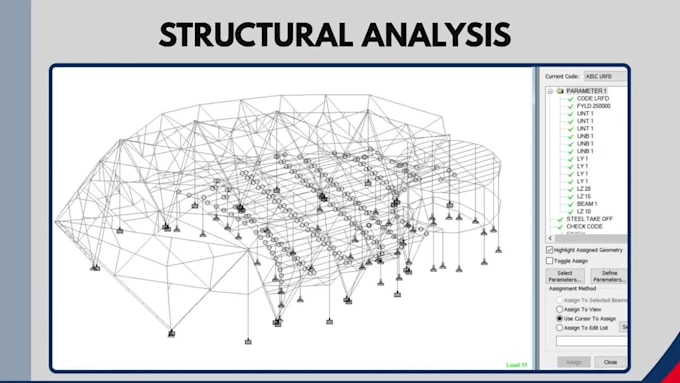 design steel structure with wind load and permit drawings