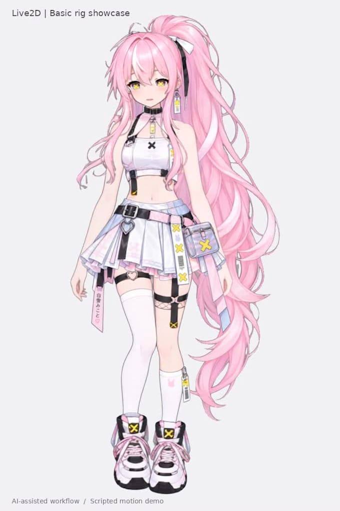 create a basic live2d rig from your character art for vtube studio