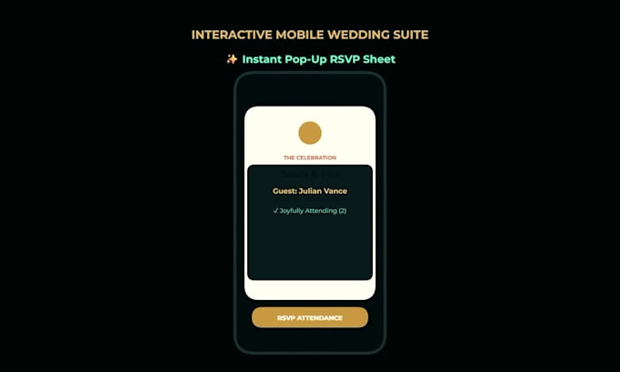 build an interactive digital invitation