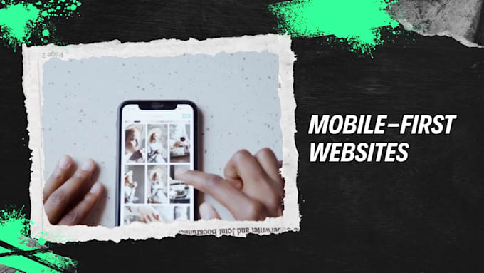 design a wix studio website with custom graphics and video