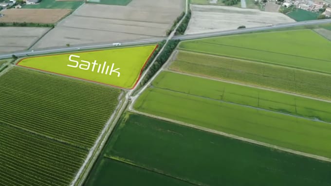 do real estate drone video editing with motion graphics
