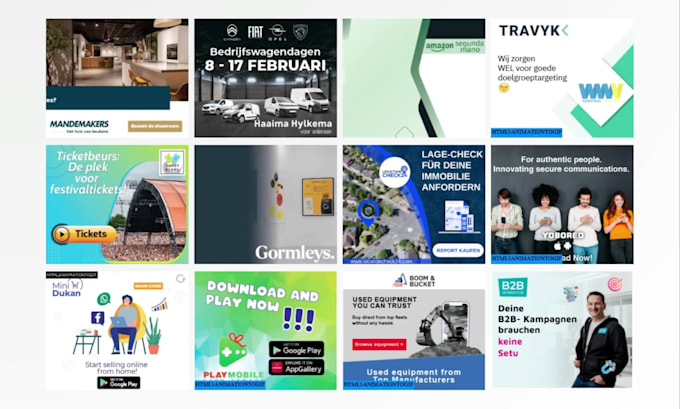 do high converting HTML5 banners adroll and programmatic ads