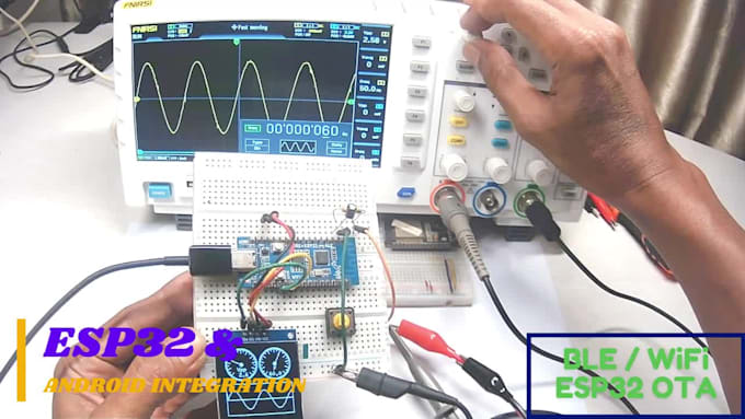 design esp32 iot with lvgl hmi and android app