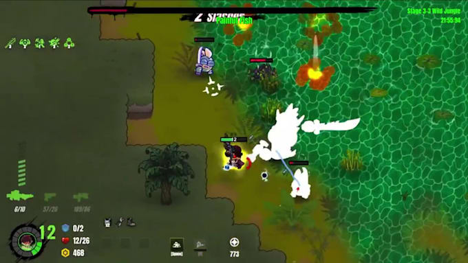 create 2d game, idle clicker game, top down game, multiplayer game in unity