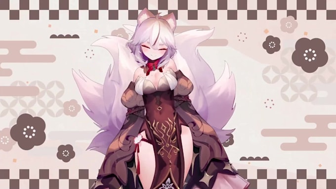 design and rigging live2d vtuber model, 2d vtuber model ,vtuber rigging