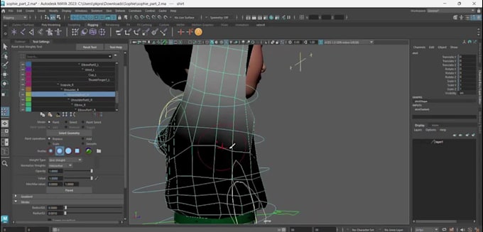 3d maya rig,advance skeleton,body rig,metahuman rig,skinning,bone setup,face rig