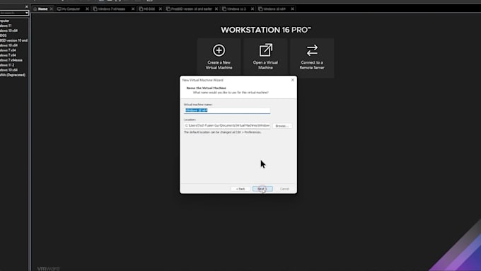 install kali linux, windows 11  in virtual machine