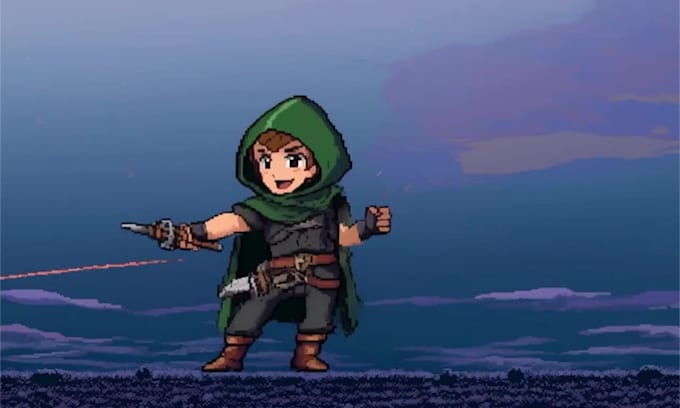 Do pixel art character sprite sheet pixel game art tileset character ...