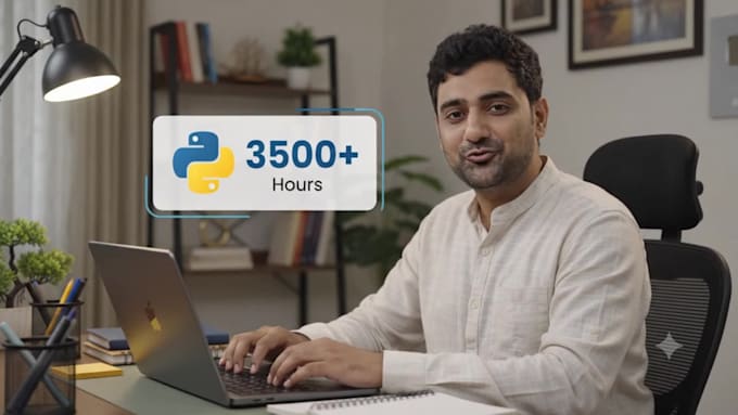 tutor python coding lessons with 3000 plus hours experience