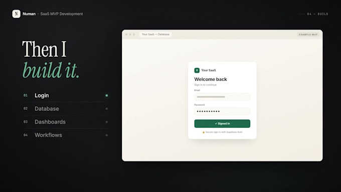 build your saas mvp with claude code and next js supabase