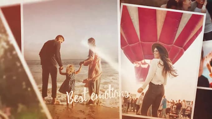 create amazing photo slideshow video editing