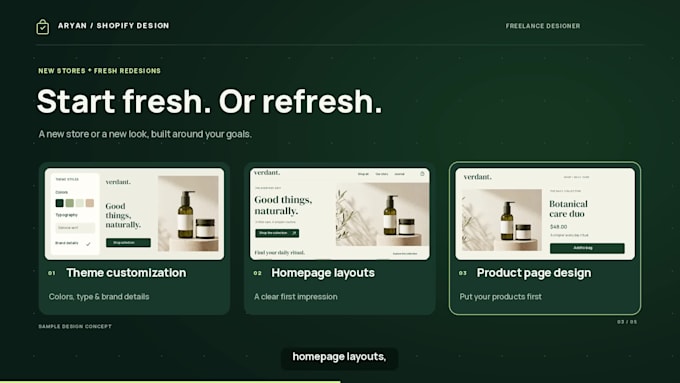 create a premium shopify store
