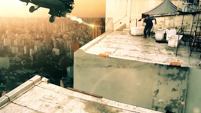 do professional green screen remove, roto, vfx compositing