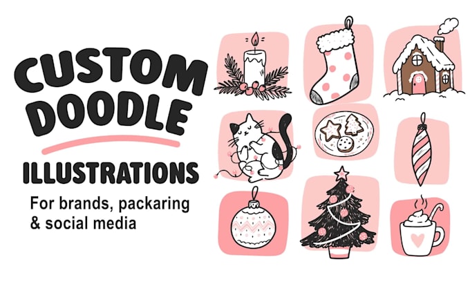 create custom doodle illustrations and clipart