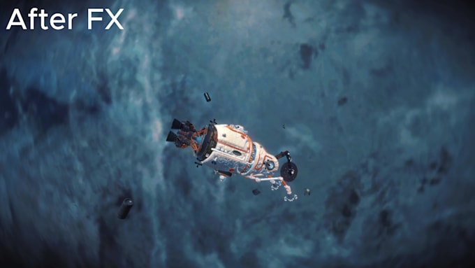 create a 3d space render