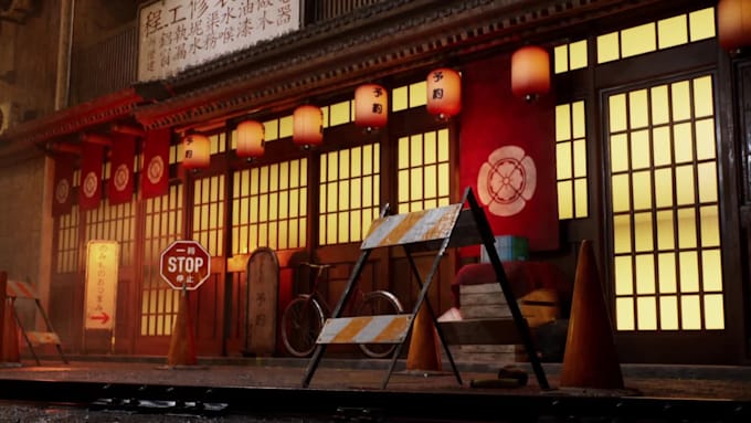 do level design, scenes, environment and lighting design in unreal engine 5