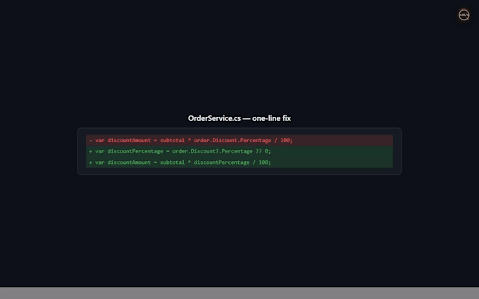 fix your asp net core bug or build a net web API endpoint
