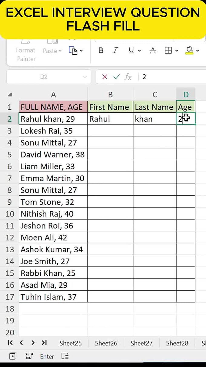 do microsoft excel data entry, cleaning, and formatting