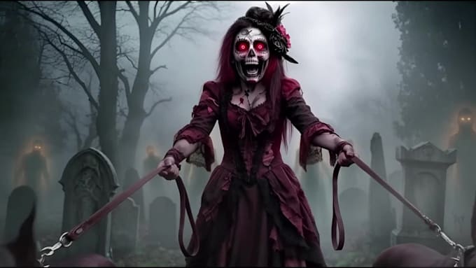 create a chilling ai trailer for your horror project