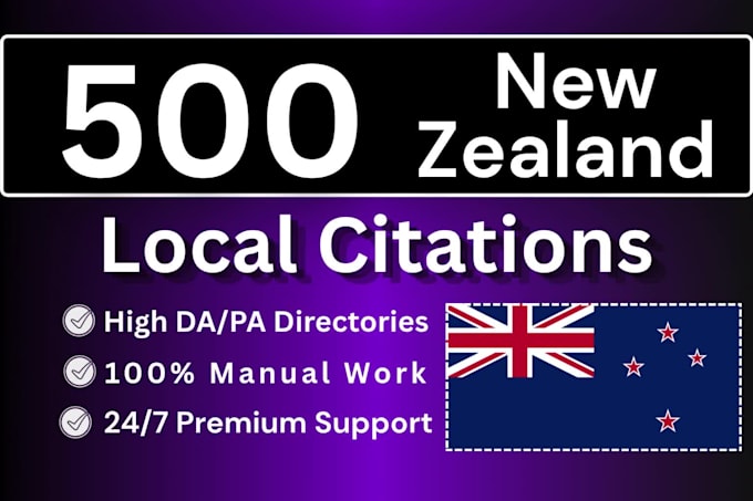 do top 500 new zealand local citations and business directory listings
