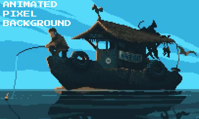 create retro pixel art background environment game asset pixel tileset rpg game