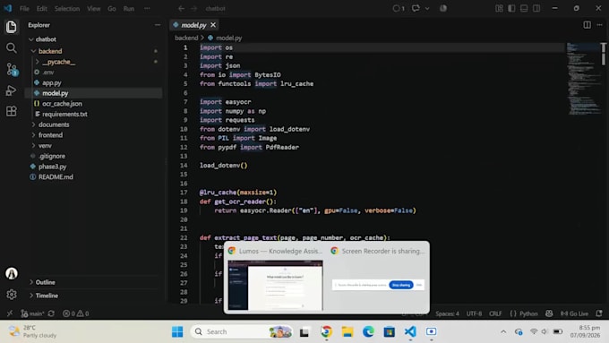 create a rag chatbot to answer questions from your pdfs and documents