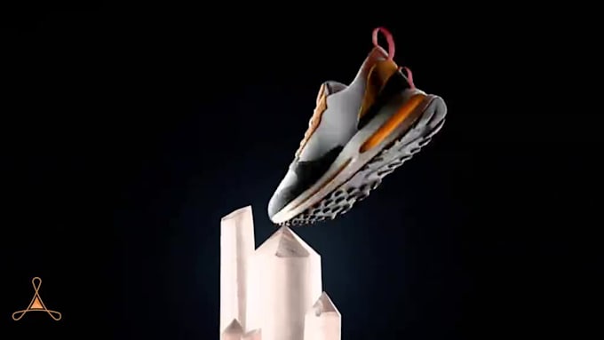Do 3d shoe animation, 3d shoe model, shoe design rendering, sneaker by ...