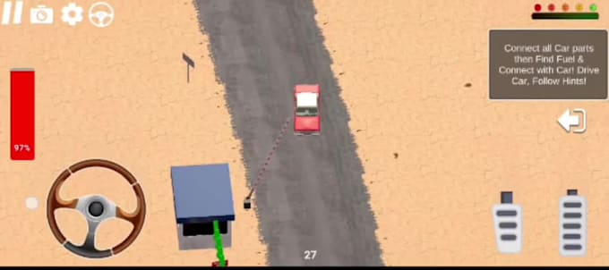 develop car bus truck parking and simulation game in unity