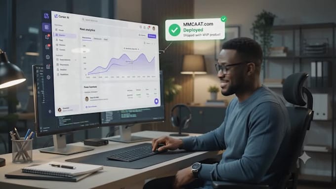 develop ai saas mvp, web app, or mobile app using lovable, cursor, and bolt