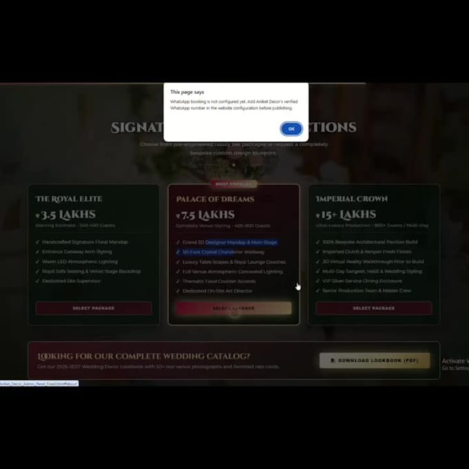 build a modern responsive website