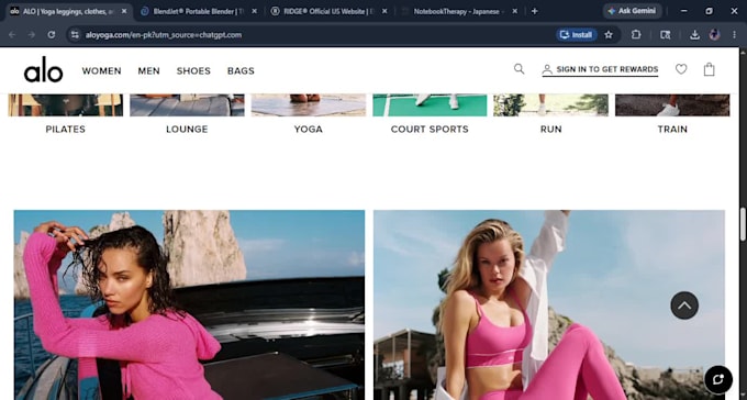 design a modern shopify store and luxury ecommerce website