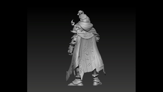 do custom 3d miniature or character model for 3d printing