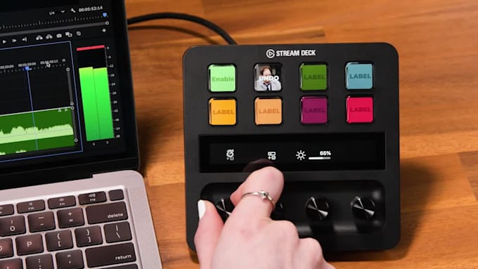 setup and design custom stream deck profiles and automation for vmix and obs