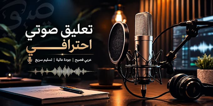 record arabic male voice over