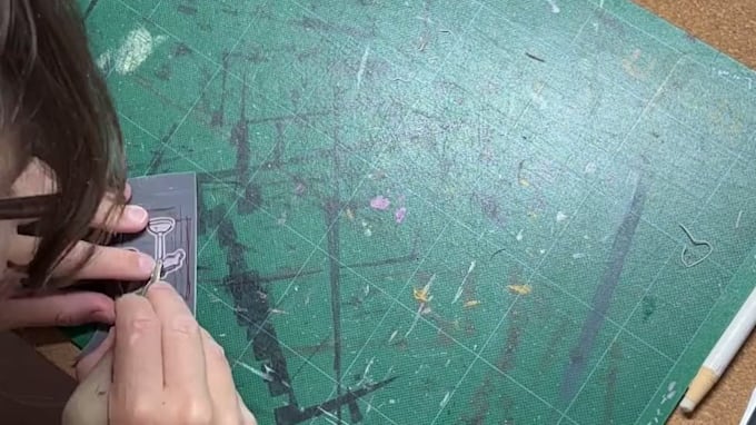 create custom handmade linocut print and block illustration