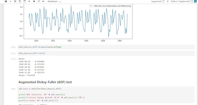 do time series analysis and forecasting using python, arima and ml
