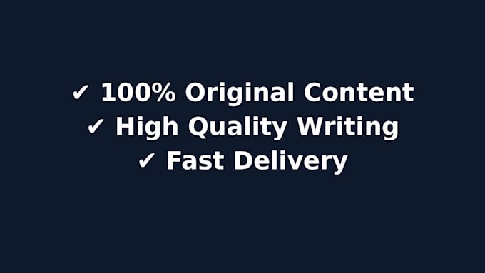 write sco friendly blog articles and website content