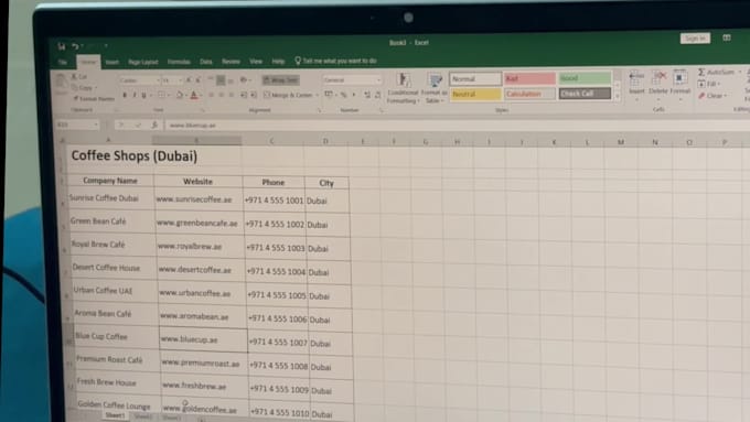 copy paste data from websites into excel or google sheets