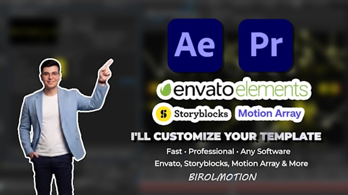 professionally customize your video template