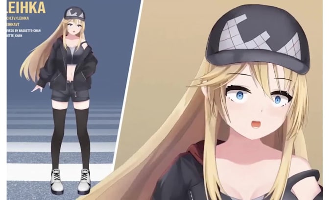 rig anime vtuber live2d model vtuber model live2d commission vtuber commission