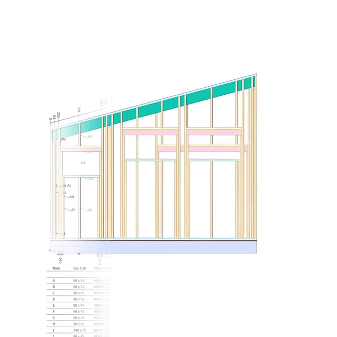 design your wood structure framing plan and foundation plan
