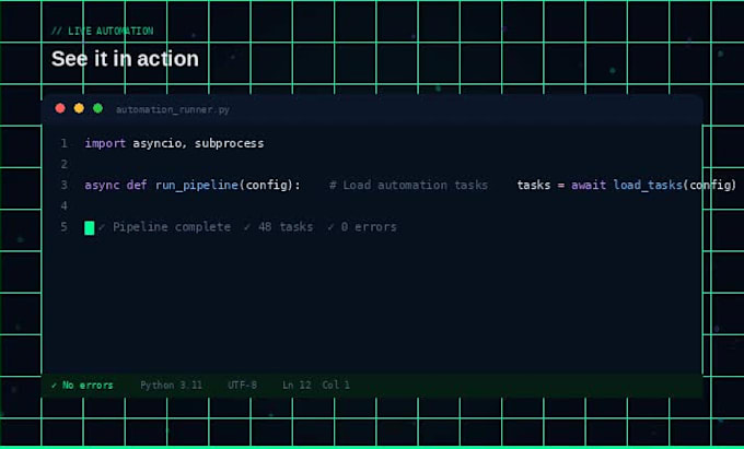 create software components and automate processes