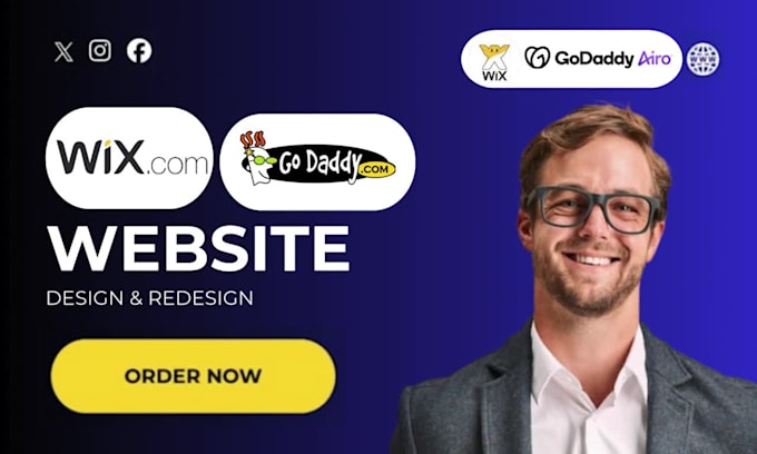wix website redesign godaddy website redesign design wix harmony godaddy design