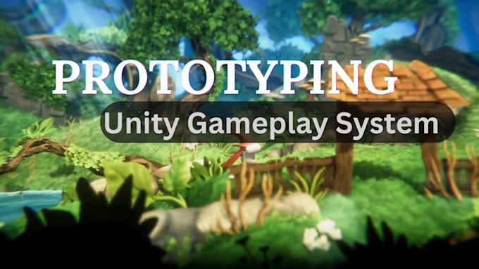 develop high quality unity prototype for your game concept
